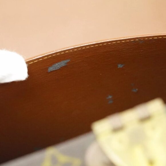 Louis Vuitton President M53012 Monogram Canvas Trunk Briefcase Brown Gold - Picture 13 of 16